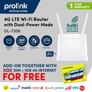 Prolink 4G LTE WiFi Router Speeds 300Mbps | Unlimited Data Hotspot | Portable Router with Battery 40