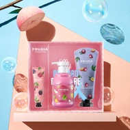 MY ORCHARD QUINCE BODY WASH + PASSION FRUIT BODY SCRUB GIFT SET ( WASH + BODY SCRUB + HAND CREAM )