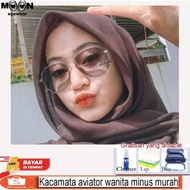 Aviator 2191 Women's Glasses Frame, Request Minus & Photochromic Lens Cylinder | Anti-radiation | Bl