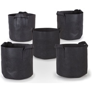Fabric Garden Grow Bags Aeration Container Felt Bag 5 Gallon Bedok