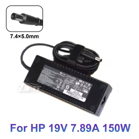 19V 7.89A 7.9A 150W 7.4*5.0mm AC Power Laptop Charger Adapter For HP Omni 200-5355 Desktop PC PA-115