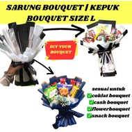 Sarung bouquet kosong / Rangka bouquet