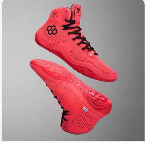 2026 New Luxury Professional Wrestling Shoe Competition Sport Boxing Fighting Boots Top Quality Gym 