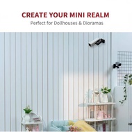 [LI] 1/2Pcs 1/12 Dollhouse Mini Surveillance Camera Model For Micro Landscape Decoration Miniature F