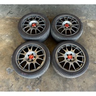 BBS RE 18 JDM Spot Rim 18 inch 5H 114.3 8JJ ET50 Used Made in Japan 🎌🇯🇵