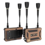 ระบบส่งไร้สาย 200m 4K HDMI Extender สำหรับกล้องรองรับการสตรีมมิ่งสดแบตเตอรี่ UVC Video Capture Recor