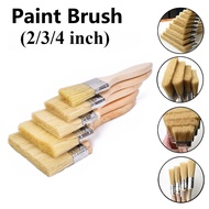 Wooden Handle Painting Brushes Nylon Paint Brush Oil painting brush BBQ brush/Watercolor Oil Paint