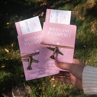 Customized Wedding Invitation Invitation Passport Wedding Invitation Airplane Ticket Thick Paper Inv