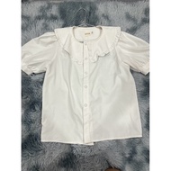 Áo sơ mi cổ viền bèo tay bồng Bouncy Shirt Aoem Studios used size M