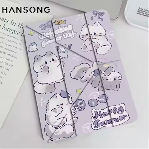 Y - Type Case with Pencil Holder for iPad Air 11 M4 Air 13 M4 10th/11th Gen (A16) 11 iPad Pro 11 (4/