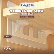 SIKU PLANETCO Shelf Cupboard AngleHOOK Shelf Support Without Drilling Strong Cupboard Shelf Holder A