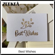 Zeekea Gift Wish Card Best Wish Happy Birthdays Love Message Card Wedding Wish Card  Kad ucapan