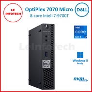DELL OptiPlex 7070 Micro Desktop Intel i7/i5 Gen9 64GB RAM 1TB SSD Win11 Used 30 Days Warranty - Leinfotech