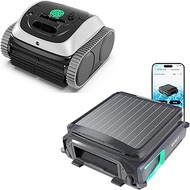 WYBOT C1 Cordless Pool Vacuum for Inground Pools, Robotic Pool Cleaner 150-Min Runtime+WYBOT F1 - So