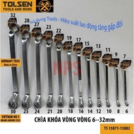ROUND WRENCH (6x7-16x17mm) Material: Chrome-plated Cr-V steel, polished Tosen surface