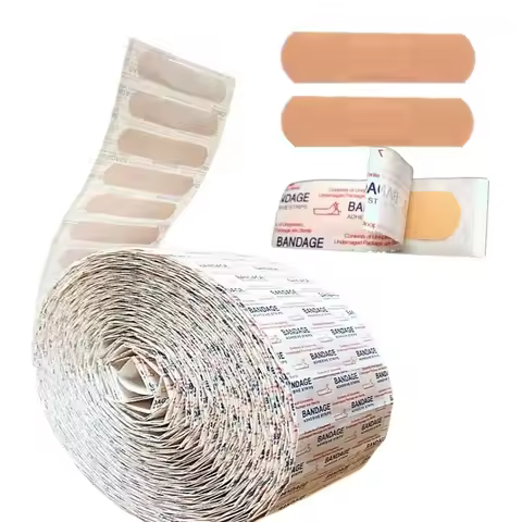 10/50/150/200Pcs Band PE Waterproof Square Shaped Band Aid First Aid Accessories Wound Plaster Adhes