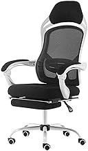 Game Chair Office Chair Height Adjustable High Back Mesh Ergonomic Computer Desk Chair with Footrest Swivel Chair Armchair,Style1 Anniversary