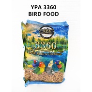 4077 YPA 3360 Lovebird & Cockatiel 3360 Bird Food / Makanan Burung (600G)