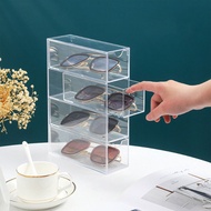 Spectacle Specs Sunglasses Sunglass Eyewear Acrylic 4 Layers Dust-Proof Desktop Display Storage Hold