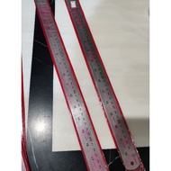 Stainless Steel Double Sided Ruler 45cm / 60cm / Steel Ruler.