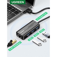 Ugreen USB Ethernet USB 3.0 2.0 to RJ45 HUB for Xiaomi Mi Box 3/S Set-top Box Ethernet Adapter Netwo