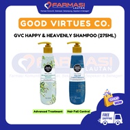 GVC HAPPY & HEAVENLY SHAMPOO 275ML - ADVANCED TREATMENT | HAIR FALL CONTROL