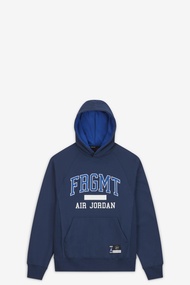 海軍藍 Fleece 套頭連帽上衣 Jordan x Fragment