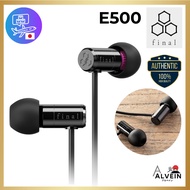 【Direct From Japan】final E500 Canal-TypeEarphones [Recommended for VR BinauralASMR 360Audio] - Black