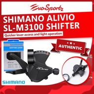 Shimano Alivio SL-M3100 Shifter | Genuine Shimano 9 Speed Gear Shifter