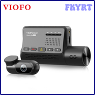 FKYRT VIOFO A139รถยนต์ DVR กล้องติดรถยนต์ช่องคู่พร้อม GPS Kamera Spion แจ้งเตือนด้วยเสียง Wifi ในตัวเครื่องบันทึกวีดีโอจอดรถ24ชั่วโมง RJHEY