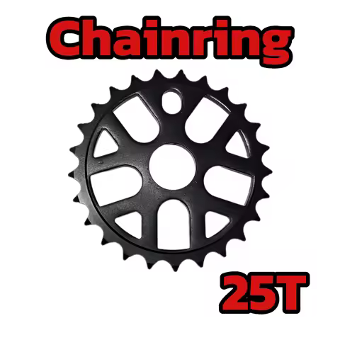 25T BMX Chainring Aluminum Alloy bmx sprocket Durable Chainwheel Lightweight MTB Bicycle In-Line Bic