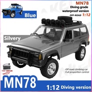 MN78 Cherokee Jeep Waterproof 1/12 RC Crawler 4WD Full Proportional Offroad Kereta Mendaki