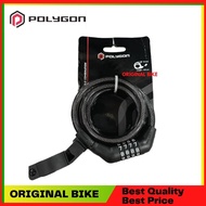 Polygon password Bike Lock