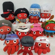 [READY STOCK IN MALAYSIA] Like New CIMB Octopus (Personal Collection) Plush Soft Stuffed Toys Dolls 