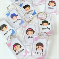 Custom Photo Keychain Graduation doorgift Teacher day gift Hadiah Guru cenderahati murid