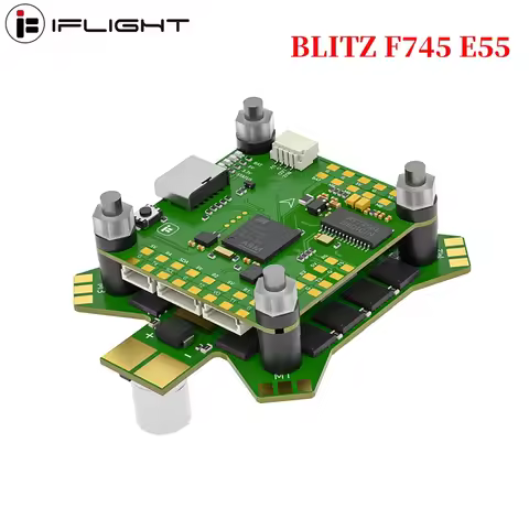 IFlight BLITZ F745 E55 Stack STM32F745 W/ BLITZ F745 Flight Controller / BLITZ E55 4IN1 ESC 2-6S 30.