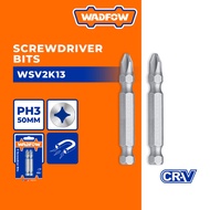 WADFOW Screwdriver Bits Head PH3 Hardened & Tempered CR-V Steel (50mm/2 Pcs/Set) WSV2K13