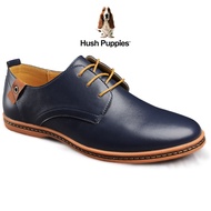 Hush Puppies_รองเท้าผู้ชาย รุ่น Waller HP 8HDF985B2F - สีฟ้า Formal Shoes รองเท้าทางการ รองเท้าอ็อกซ