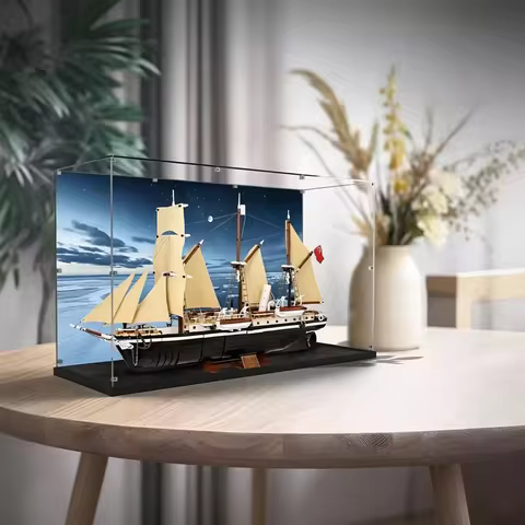 3mm Acrylic Display Case for lego 10335,Dustproof Transparent Display Box Showcase,Customizable,85*3