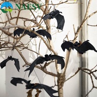 NAESV Lifelike Fake Bat Novelty Bat Props Home Bar Decor Spooky Decor Halloween Party Bat Toys Spook