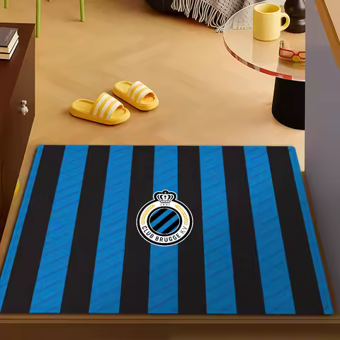 Cool Club B-Brugge K-KV Door Mat Bath Microfiber Decorative Versatile Flannel Floor Mat Quick Dry Ab