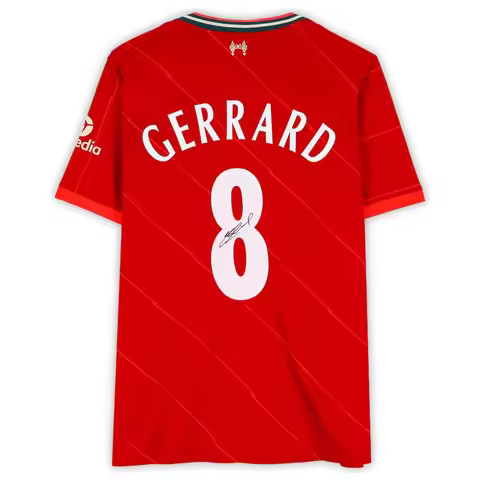 25-26 New Steven Gerrard Liverpool Fanatics Jersey Adults Summer motorcycle Quick-drying Sportswear 