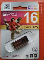 廣穎 Silicon Power Touch 825 16G 旋轉無蓋隨身碟USB2.0--贈品紀念品