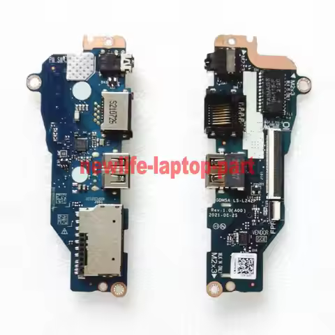 Original For Dell Vostro 15 3510 P112F 3515 3520 3525 Laptop Power Button USB Port Audio WLAN IO Boa