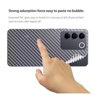 Samsung A15 5G A25 5G Kevlar Pattern Back Film Mobile Phone