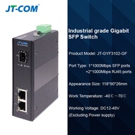 JT-COM Industrial Grade Gigabit SFP Switch | Network Switch Hub | Gigabit Switch | Network Switch (1