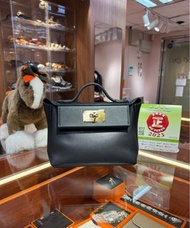 ✨門市現貨✨Hermes Mini2424 黑色金扣