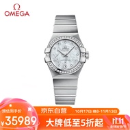 欧米茄（OMEGA）瑞士手表 星座系列机械镶钻27mm127.15.27.20.55.001