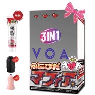 ZEMALIA 3 in 1 Snail Cup Sexy Toys Pria Tenga V+O+A