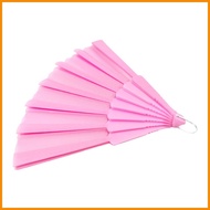 ✲ ✆ DVDeals Plastic Foldable Plain Folding Handheld Fan Hand Fans Abaniko Pamaypay